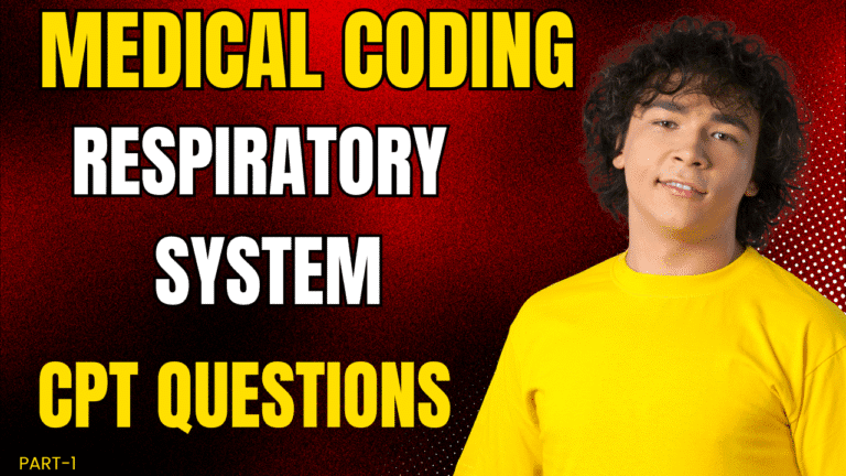 Respiratory System Series CPT Questions 2025