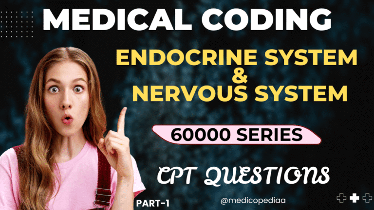 Endocrine System Important CPT Questions 2025