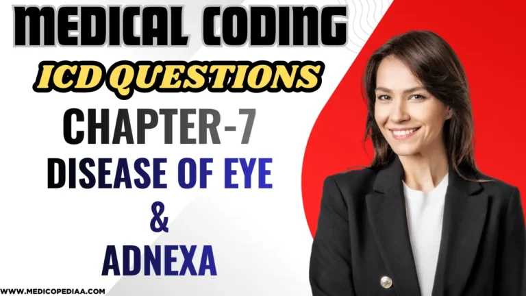 ICD-10-CM Chapter 7 Questions and Answers