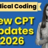 CPT 2026 Code Updates: 288 New, 84 Deleted & 46 Revised Codes