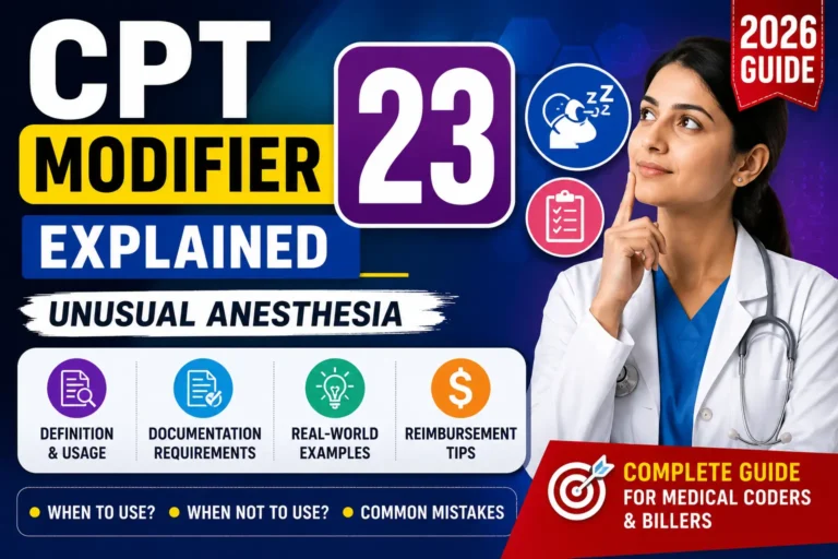 CPT Modifier 23 Explained with Examples