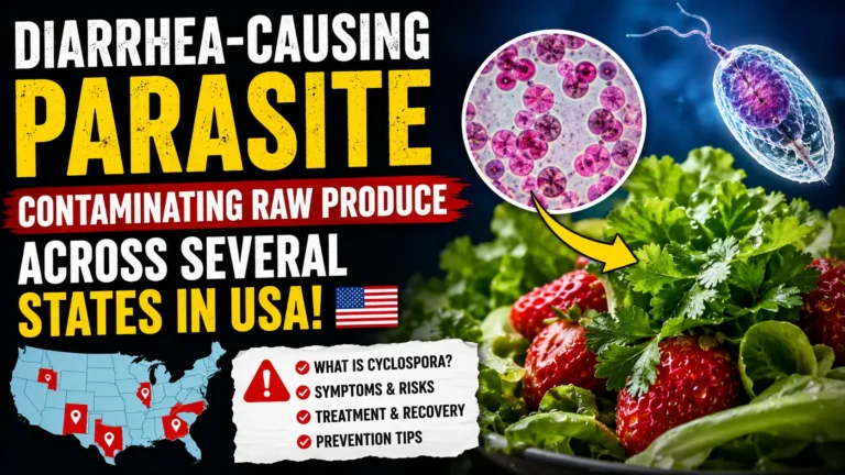 Cyclospora Outbreak Explained: The Diarrhea-Causing Parasite Linked to Raw Produce in the USA